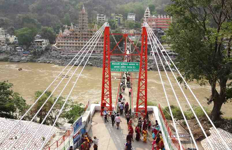 Lakshman Jhula Rishikesh in Hindi